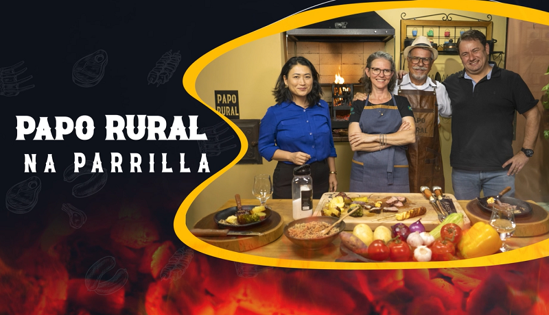 PAPO RURAL NA PARRILLA COM FERNANDA IKEDA E SIDNEI CAVALIERI